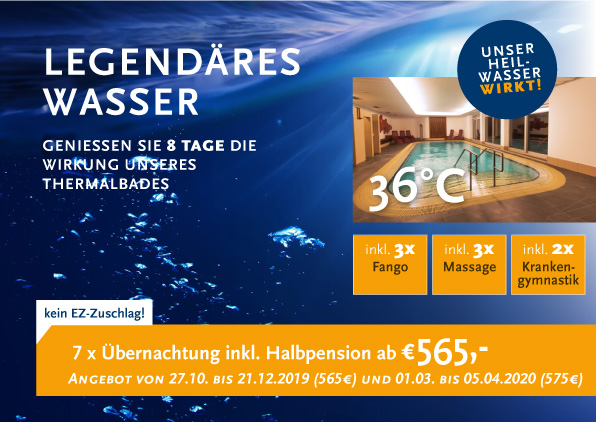 Legendäres Wasser