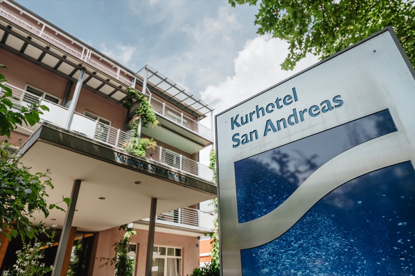 Eingang Kur- und Thermenhotel San Andreas
